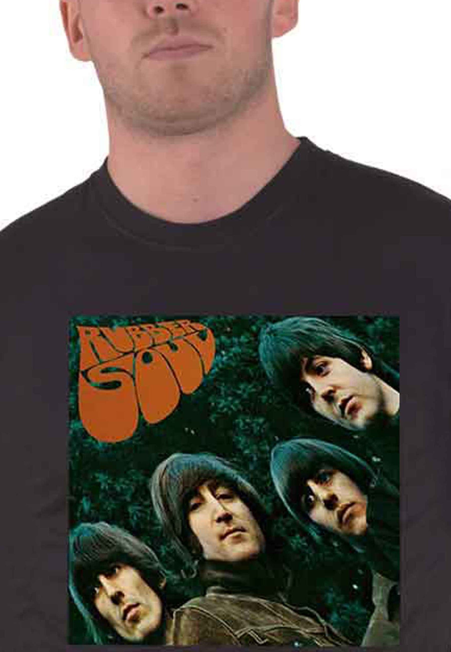 The Beatles Rubber Soul Album Cover T Shirt