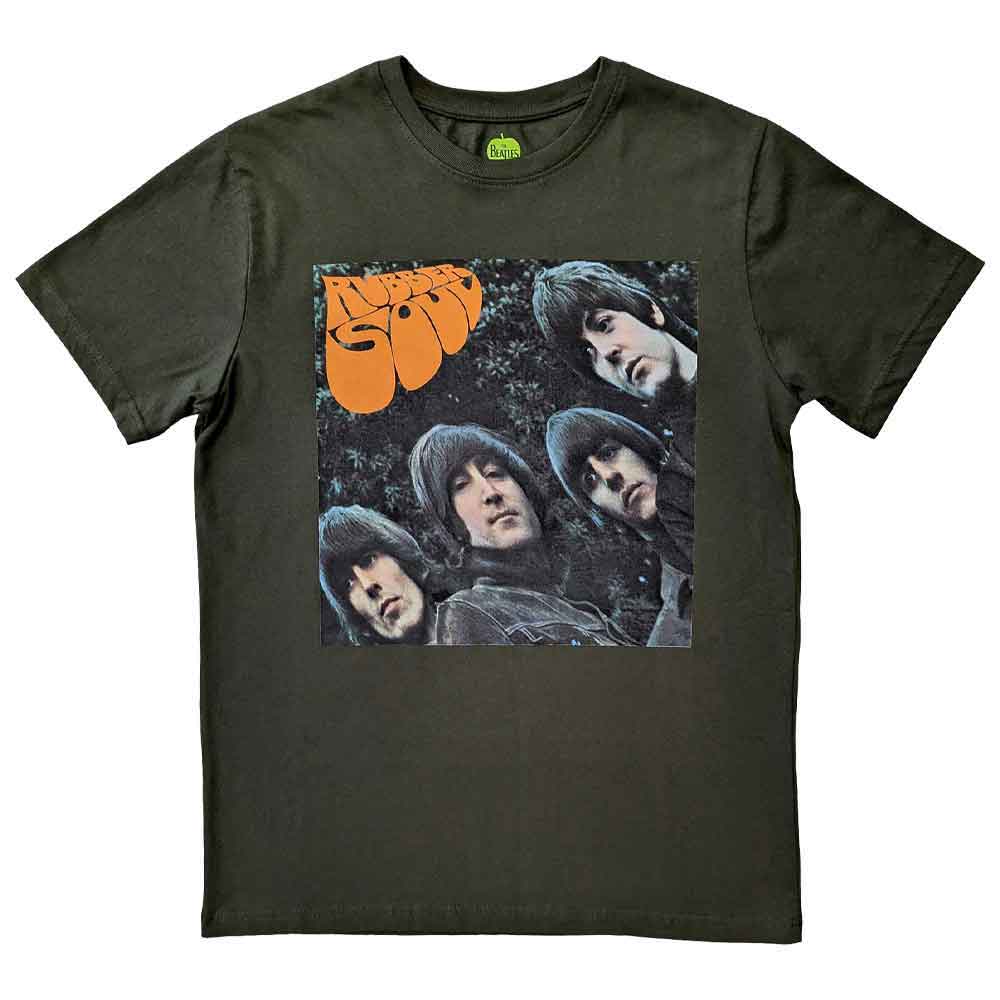 The Beatles Rubber Soul Album Cover T Shirt