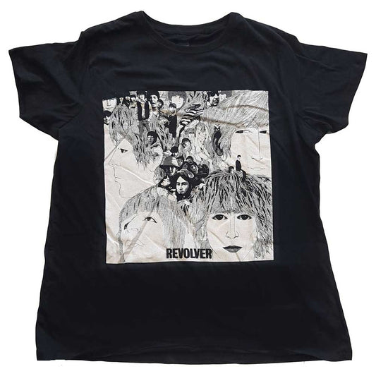 The Beatles Revolver Album Boyfriend Fit T Shirt