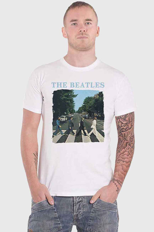 The Beatles Abbey Road & Logo T Shirt