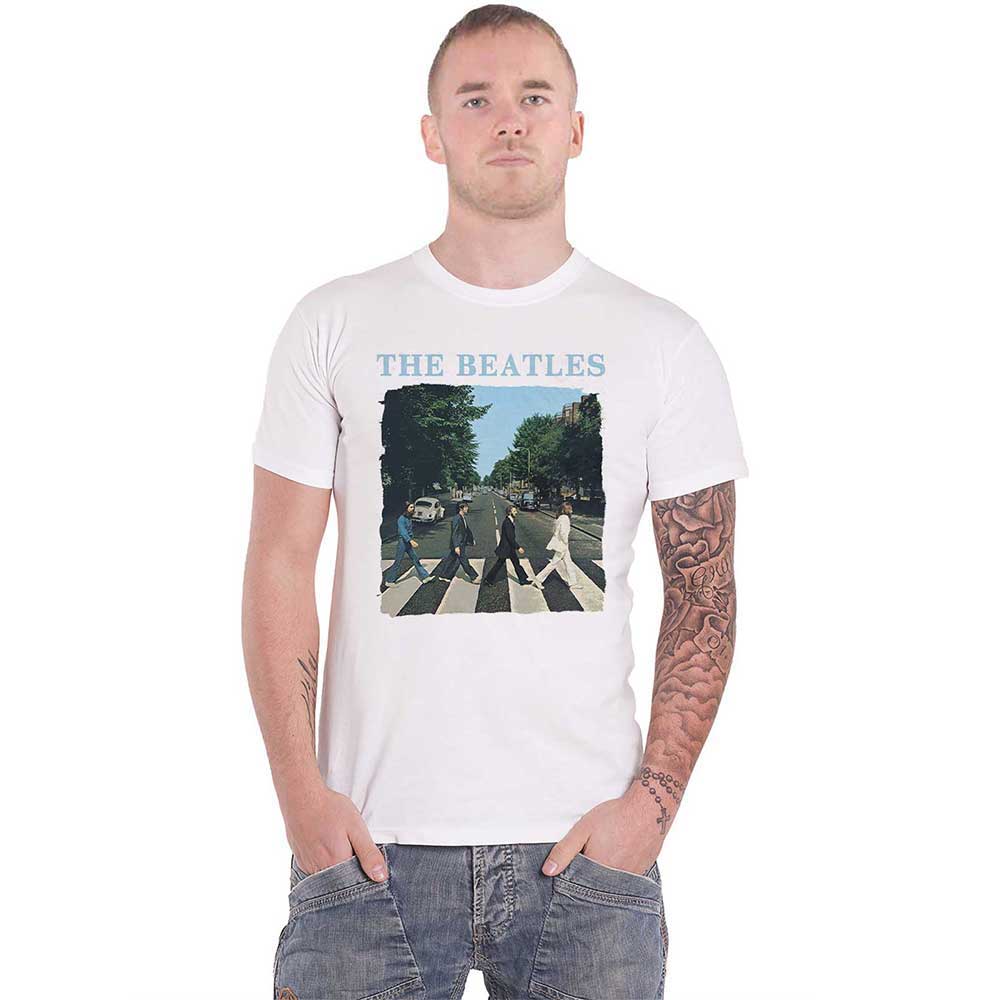 The Beatles Abbey Road & Logo T Shirt