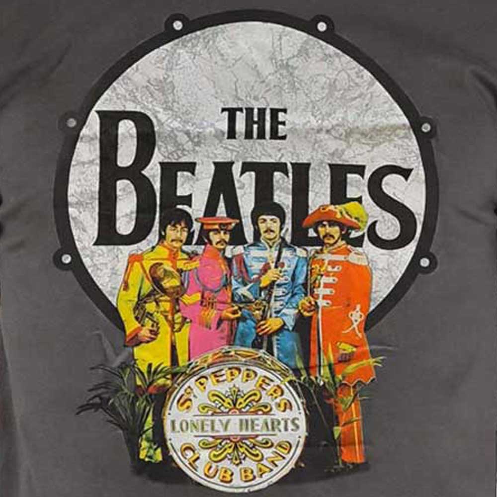 The Beatles Sgt Pepper and Drum T Shirt