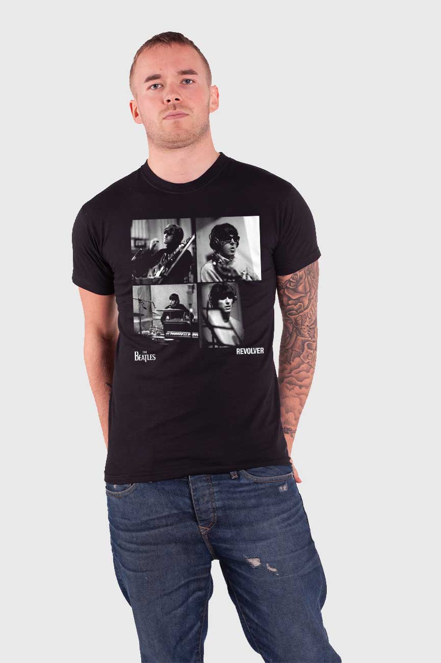 The Beatles Revolver Studio Shots T Shirt