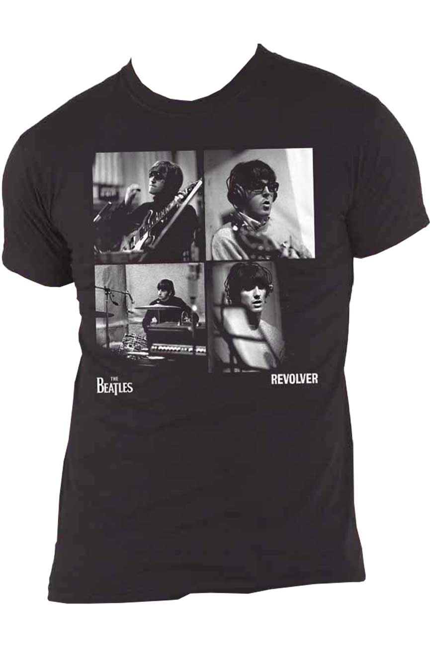 The Beatles Revolver Studio Shots T Shirt