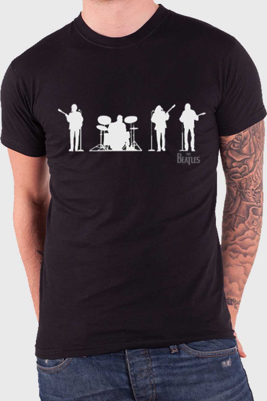 The Beatles Saville Row Line Up T Shirt