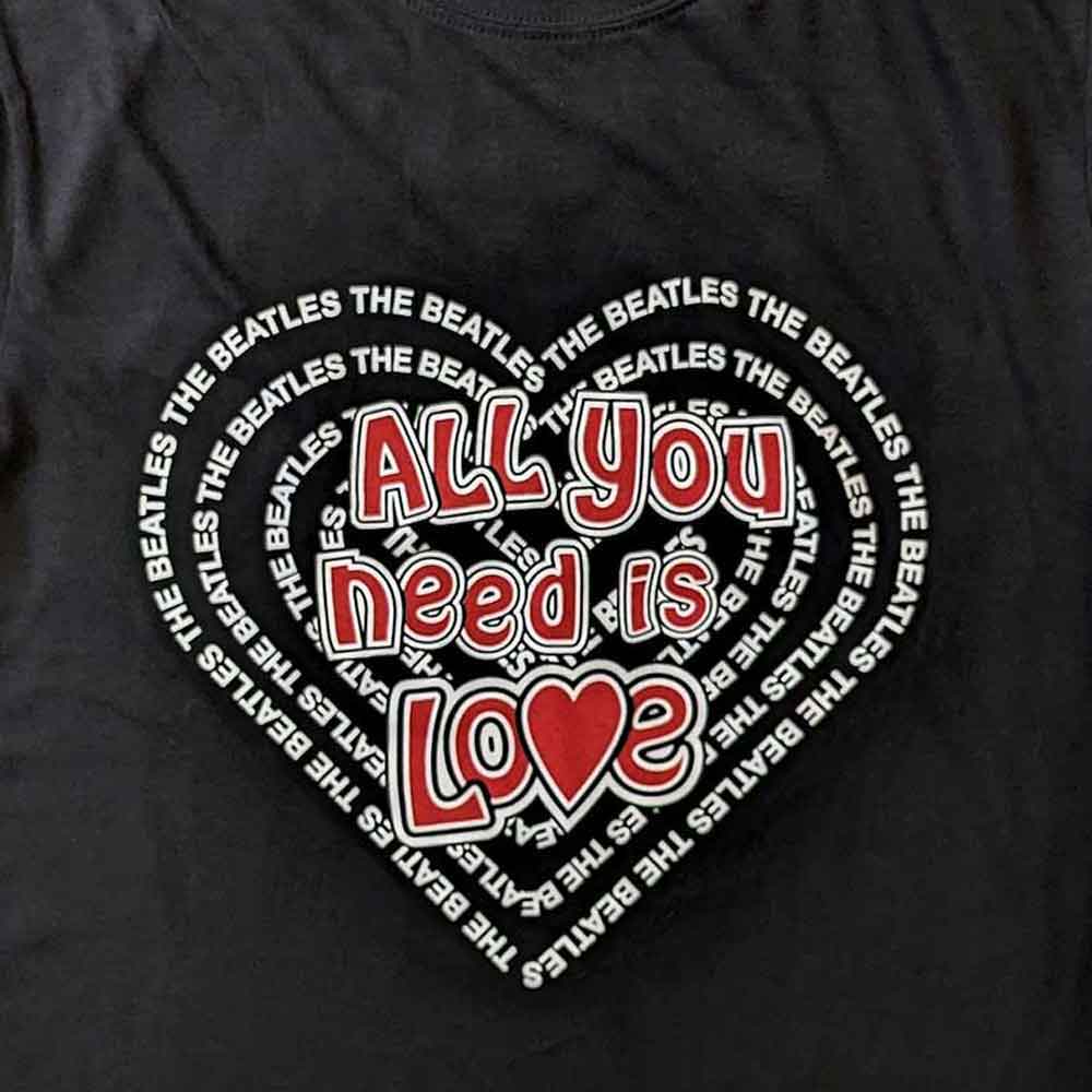 The Beatles All You Need Is Love Heart T Shirt