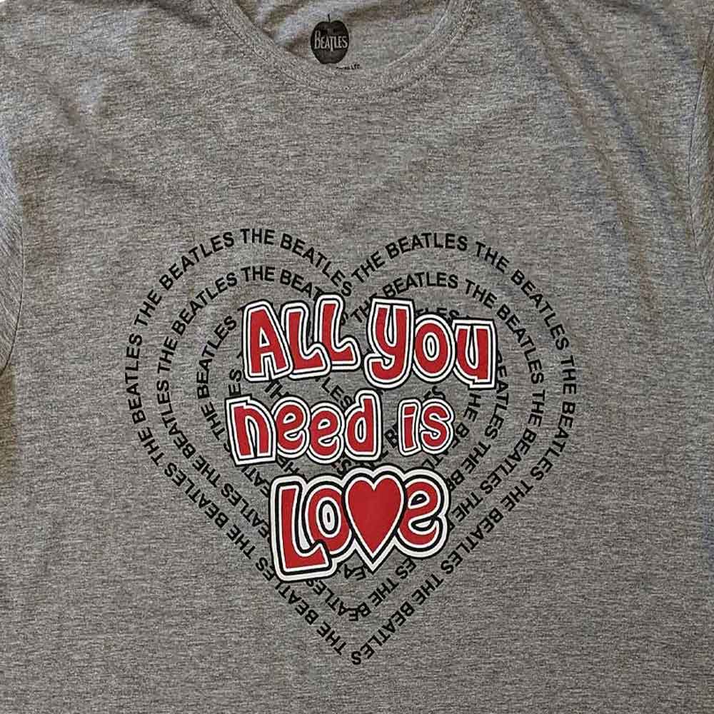 The Beatles All You Need Is Love Heart T-Shirt