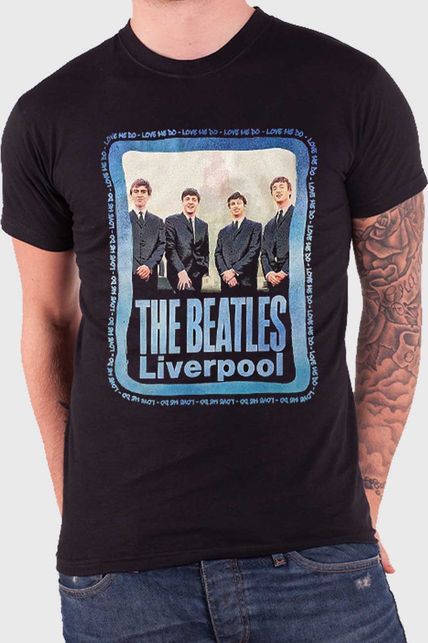 The Beatles Pier Head Frame T Shirt