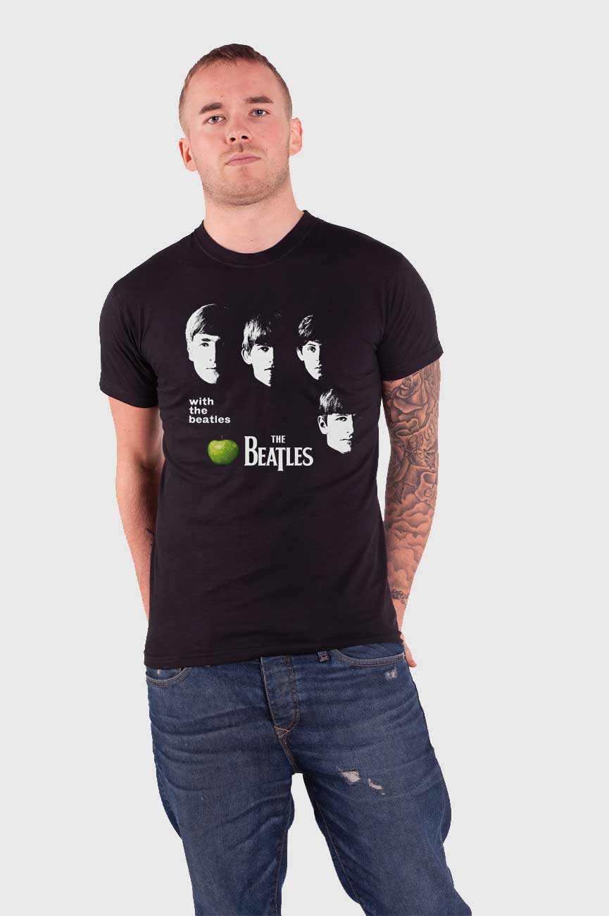The Beatles With The Beatles Apple T Shirt