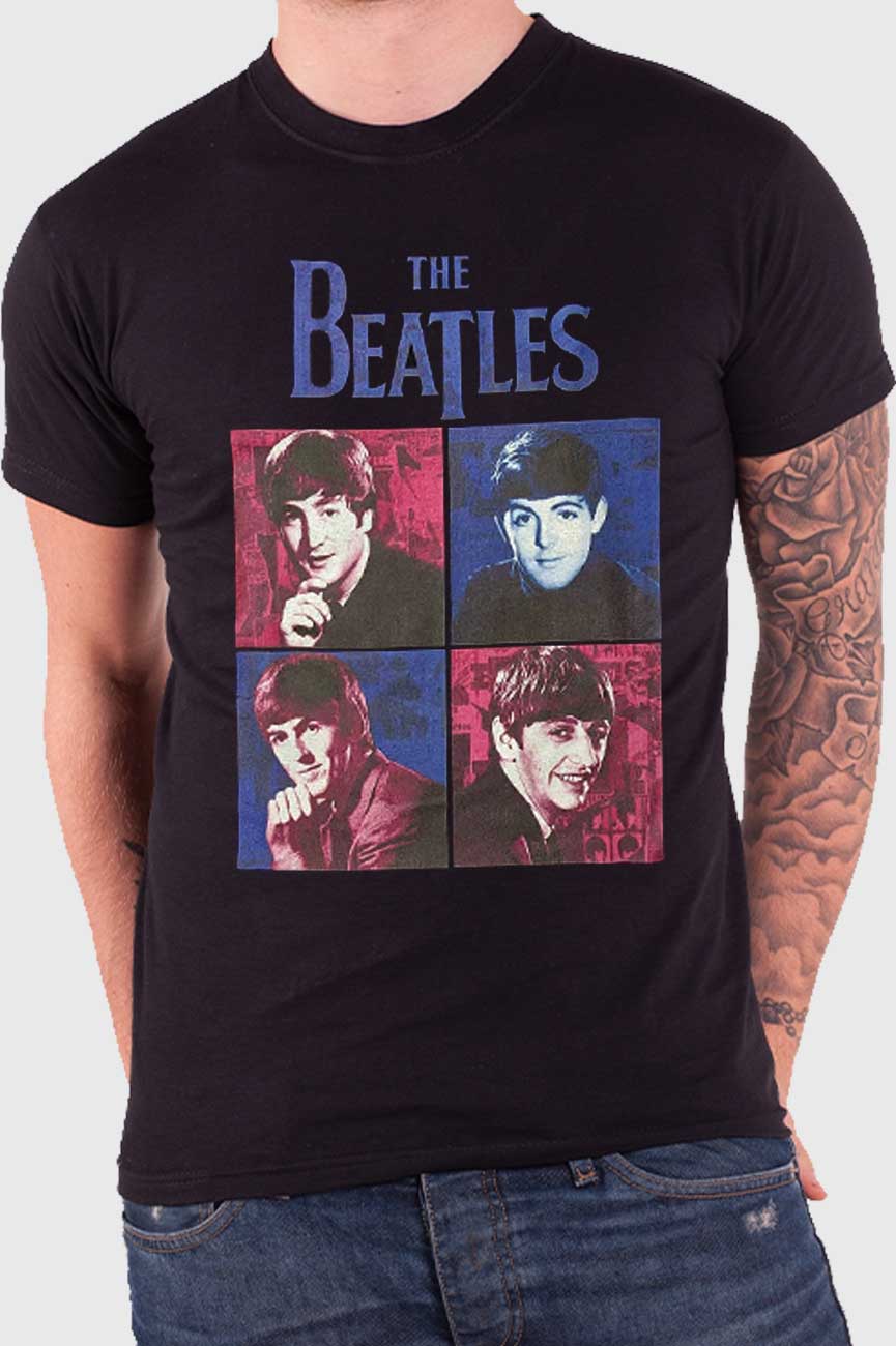 The Beatles Portraits T Shirt