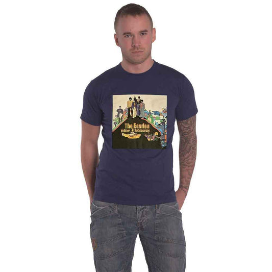 The Beatles Yellow Submarine Album Cover T Shirt