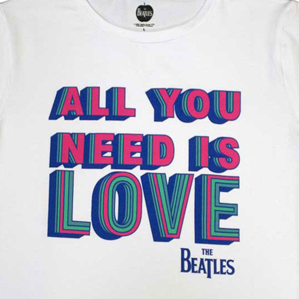 The Beatles All You Need Is Love Skinny Fit T Shirt