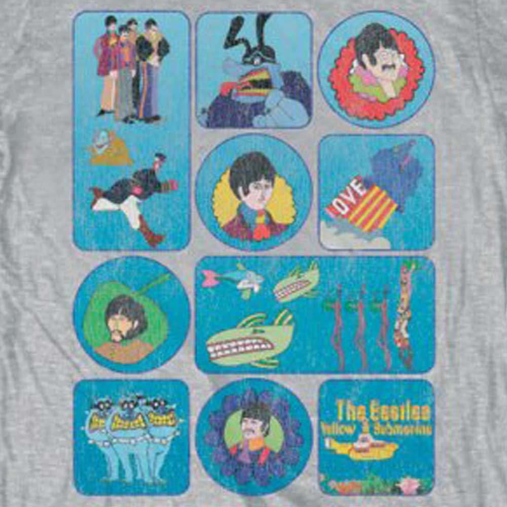 The Beatles Yellow Submarine Montage T Shirt