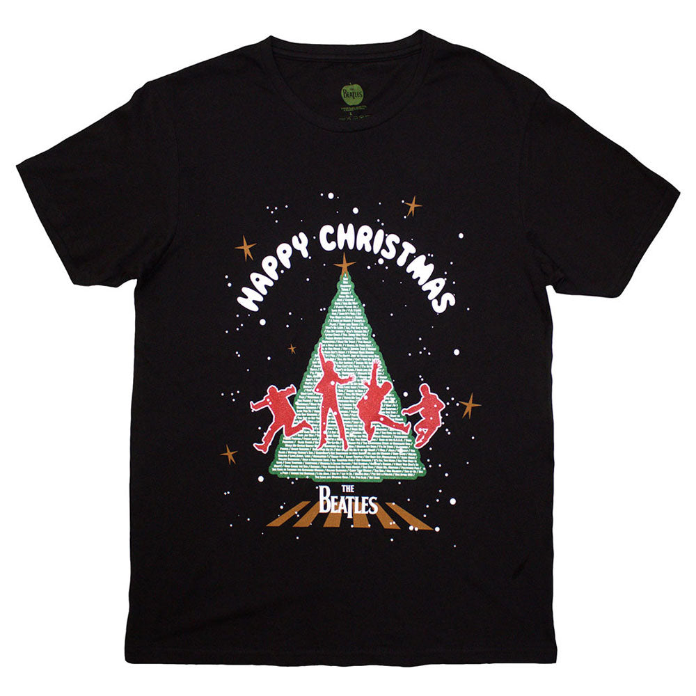 The Beatles Christmas Tree Tracks T Shirt