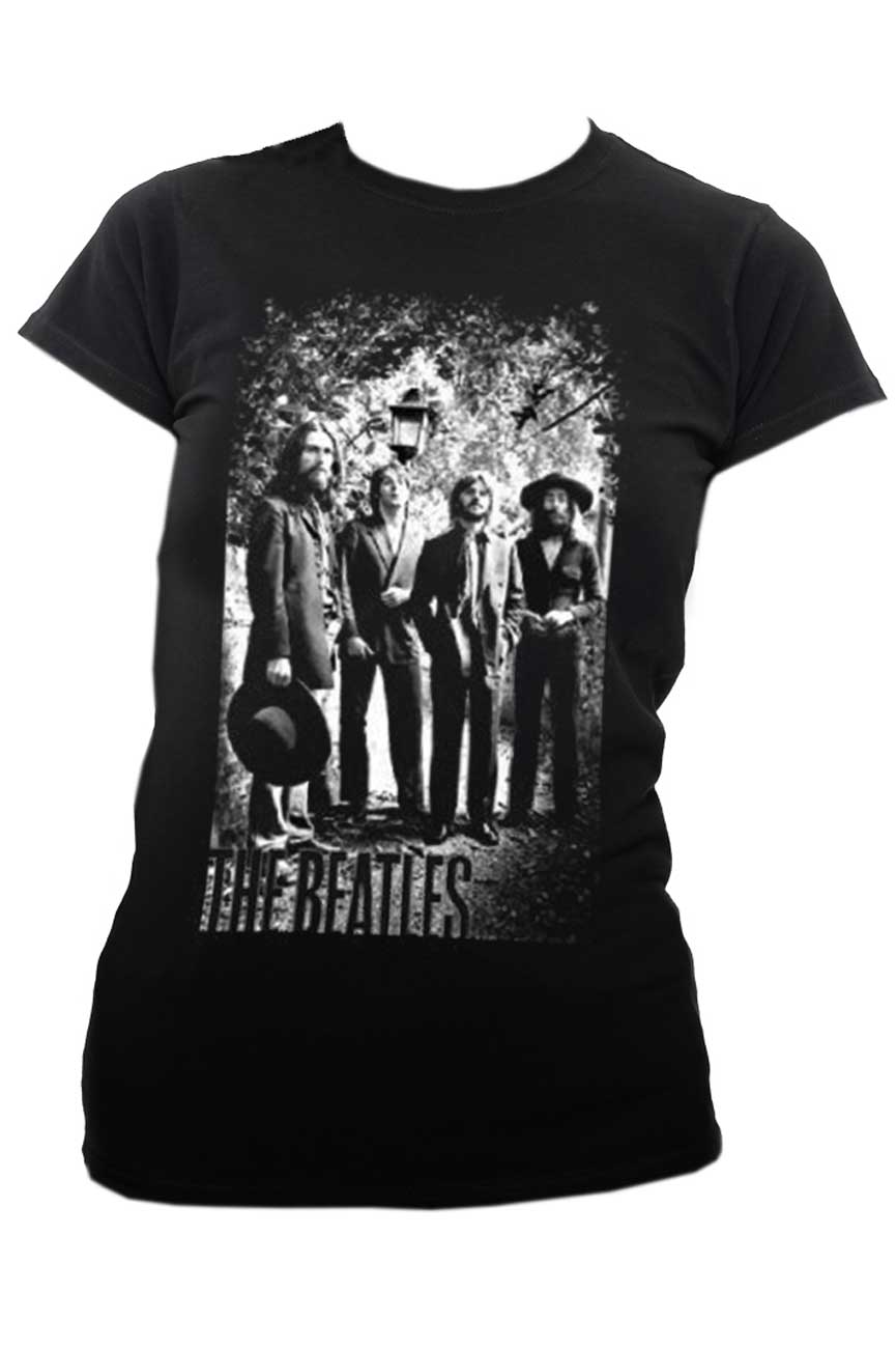 The Beatles Tittenhurst Lampost Skinny Fit T Shirt