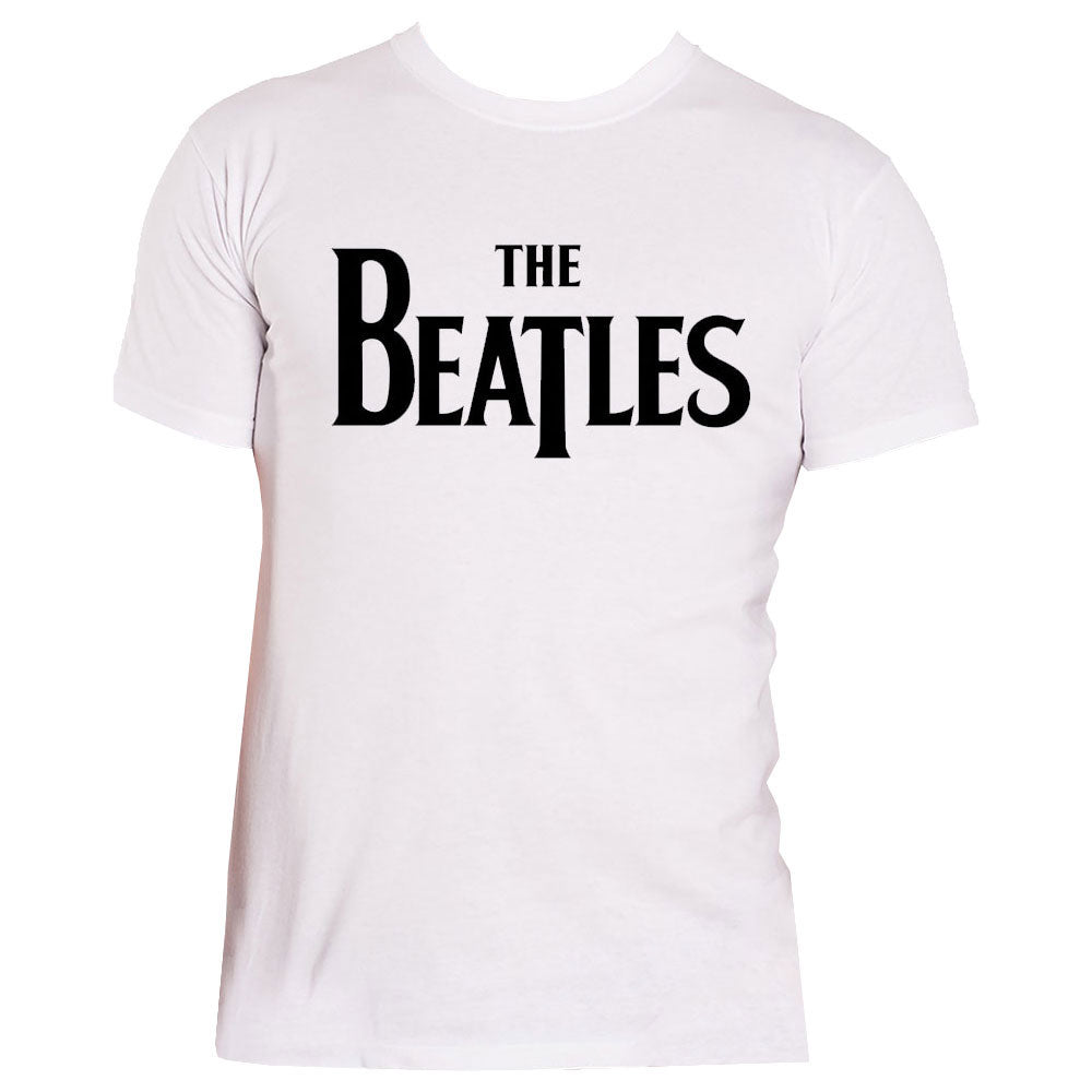 The Beatles Drop T Band Logo T Shirt