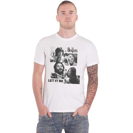 The Beatles Let it Be Photos T Shirt