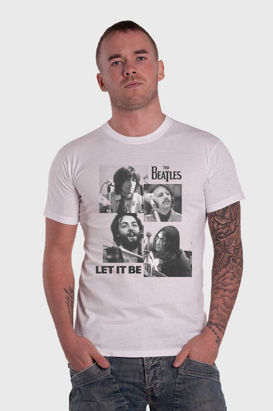 The Beatles Let it Be Photos T Shirt