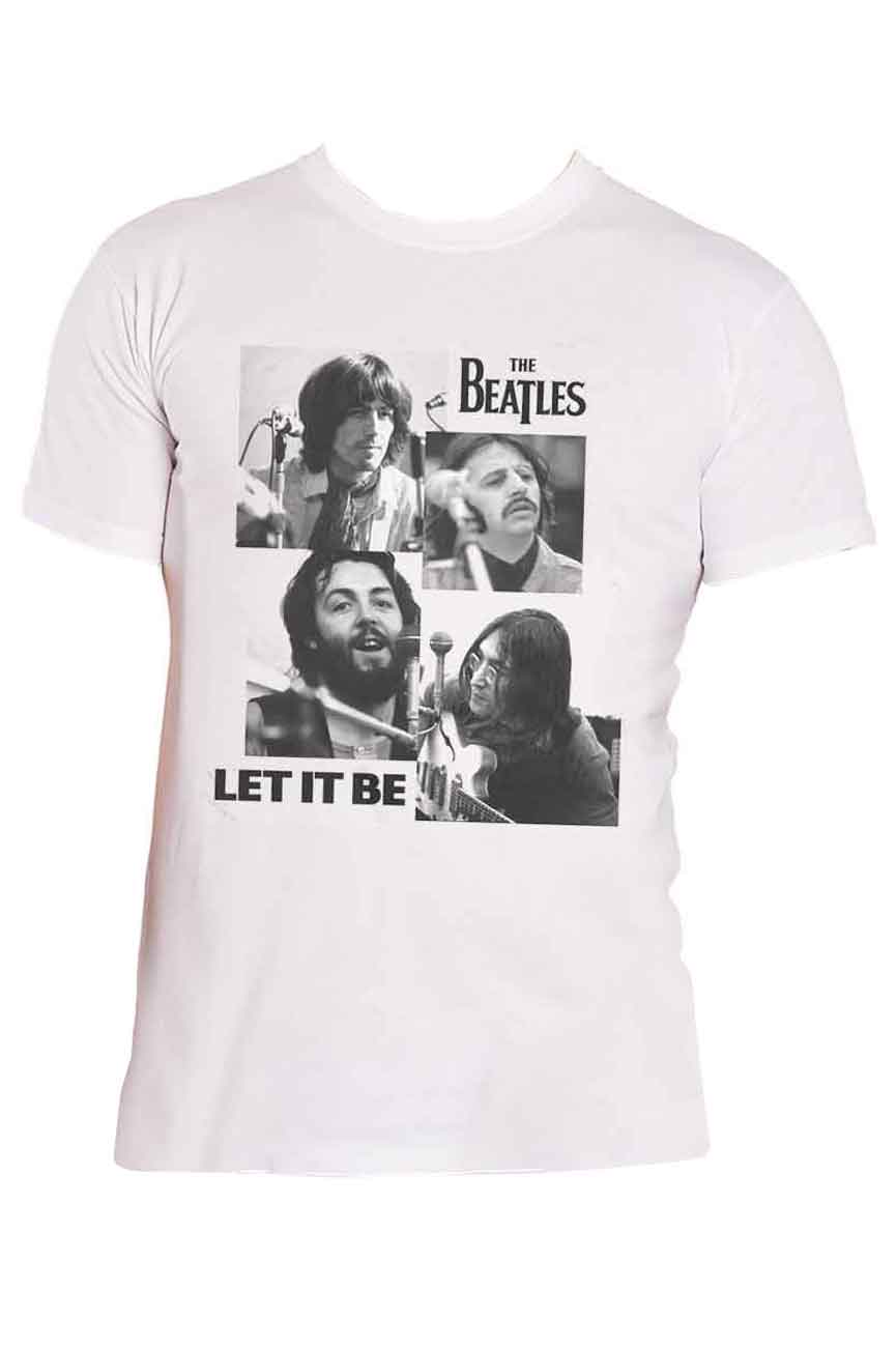 The Beatles Let it Be Photos T Shirt