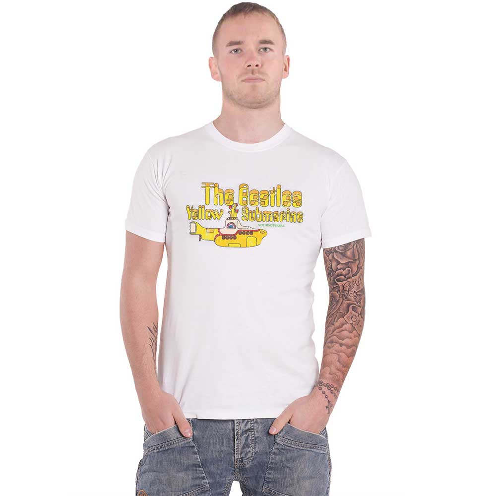 The Beatles Yellow Submarine Nothing Is Real T Shirt