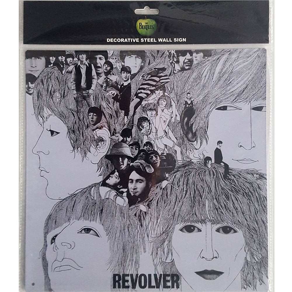 The Beatles Revolver new Official Embossed Steel Wall Sign