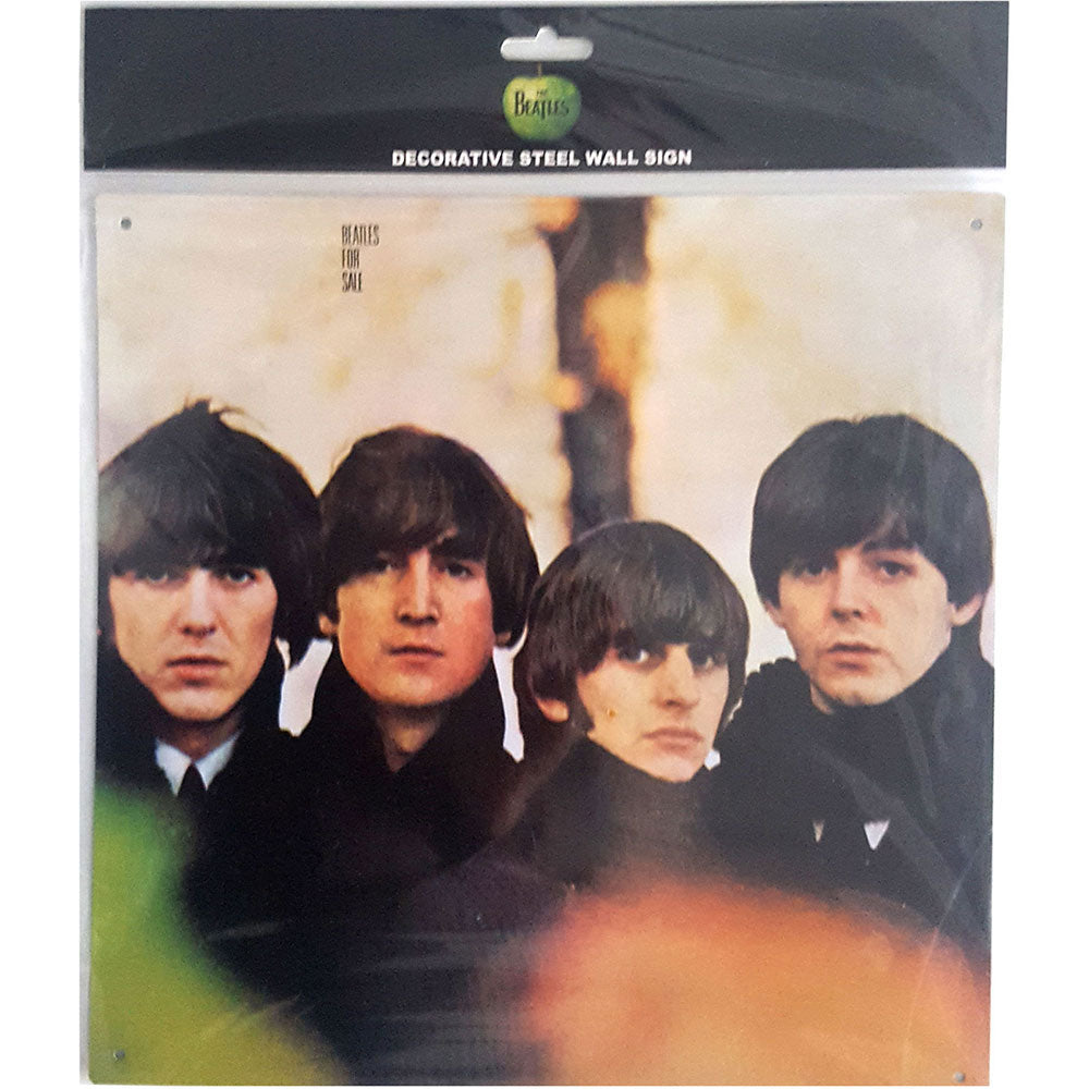 The Beatles For Sale new Official Embossed Steel Wall Sign
