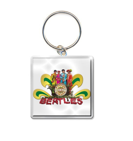 The Beatles Keyring Sgt Pepper Naked Keychain