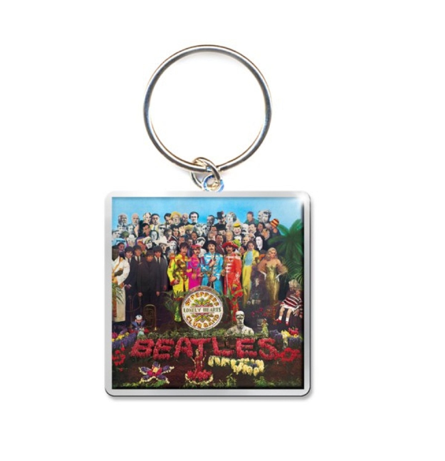 The Beatles Keyring Sgt Pepper Album Keychain