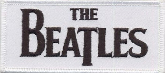 The Beatles Patch White Drop T band Logo