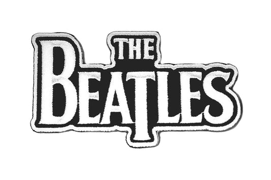 The Beatles Patch Classic Drop T Band Logo