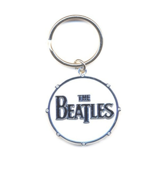 The Beatles Keyring Drum Band Logo Keychain