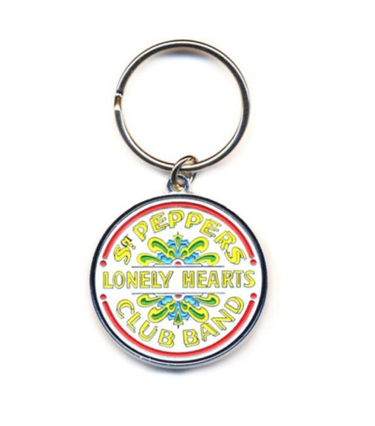 The Beatles Keyring Sgt Pepper Lonely Hearts Keychain