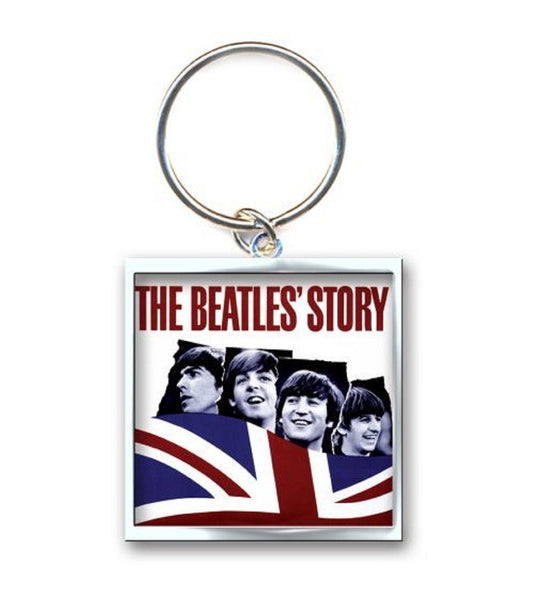 The Beatles Keyring Story Photo Print Keychain