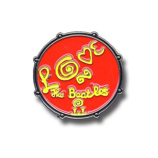 The Beatles Drum Love Pin Badge