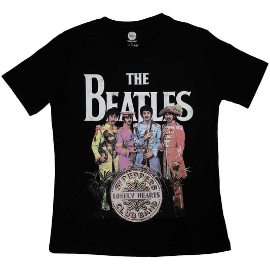 The Beatles Sgt Pepper Womens Skinny Fit T Shirt