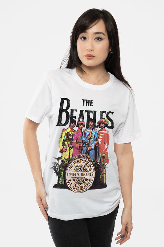 The Beatles Sgt Pepper Womens Skinny Fit T Shirt