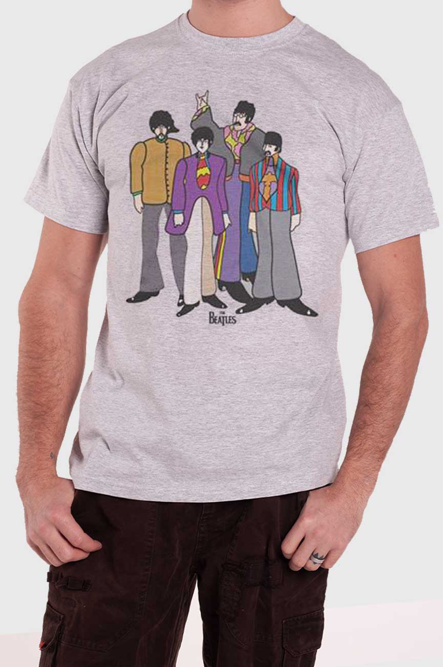 The Beatles Yellow Submarine Cartoon Tee