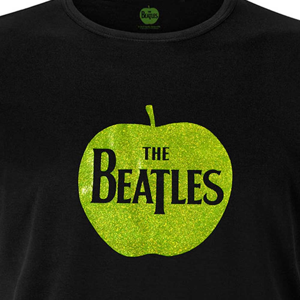 The Beatles Vintage Apple Drop T Logo Sparkle Tee