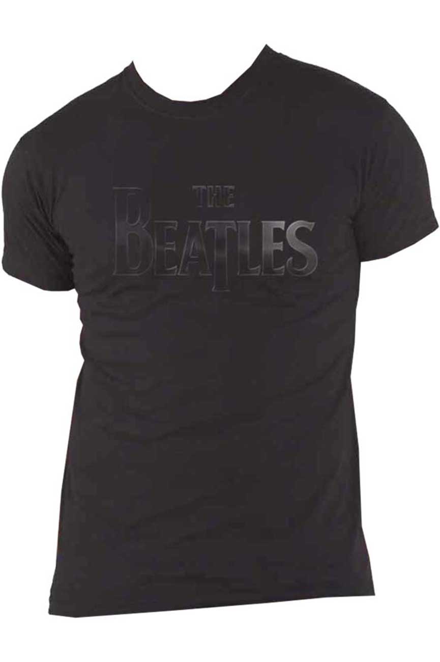 The Beatles Vintage Drop T Logo Hi-Build T Shirt