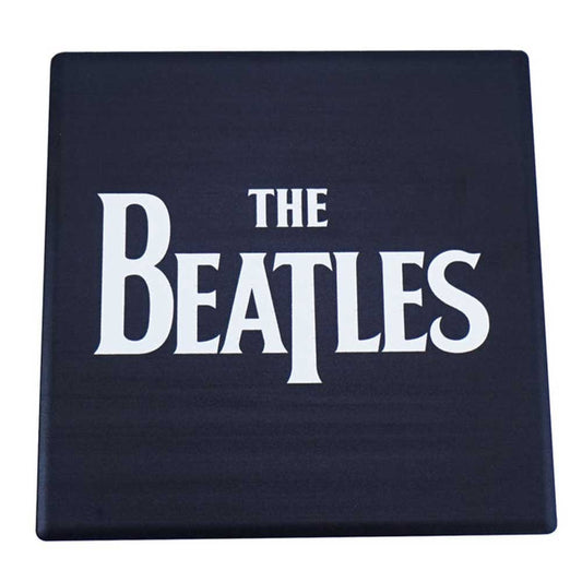 The Beatles Classic Drop T Logo Ceramic Coaster