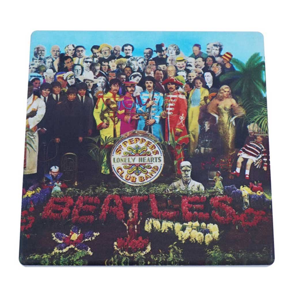 The Beatles Sgt Pepper Ceramic Coaster