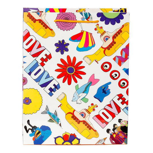 The Beatles Yellow Submarine LOVE Gift Bag