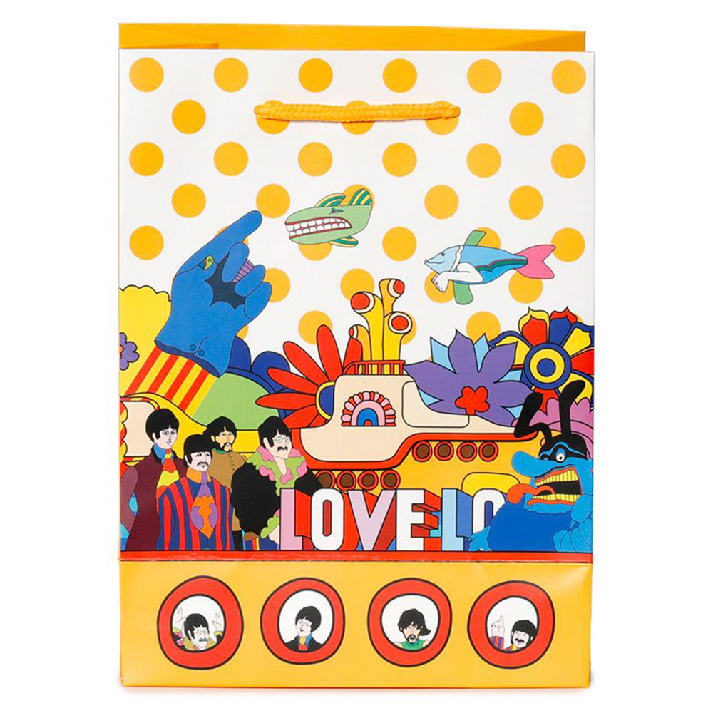 The Beatles Yellow Submarine LOVE Gift Bag