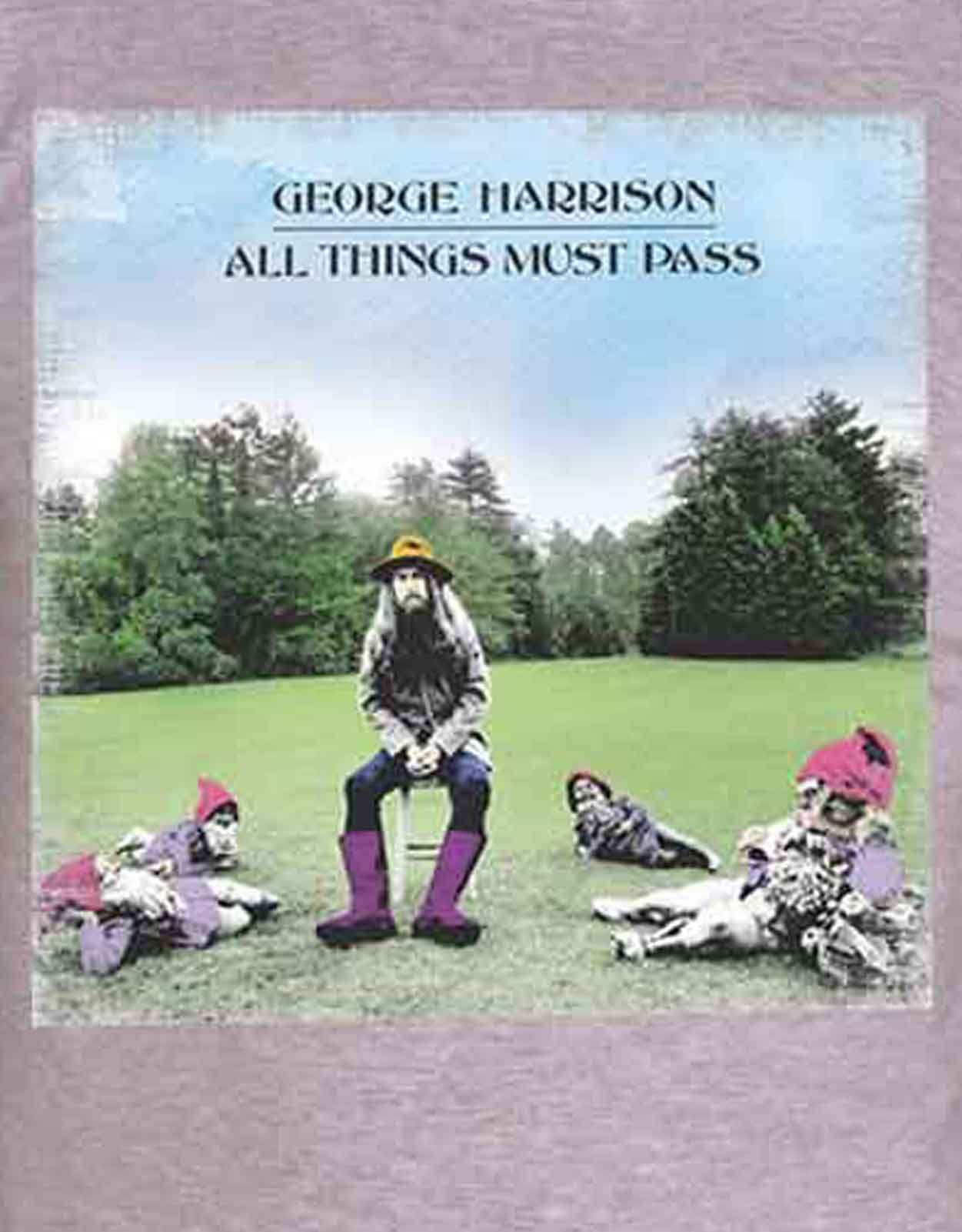 George Harrison All Things Must Pass T Shirt