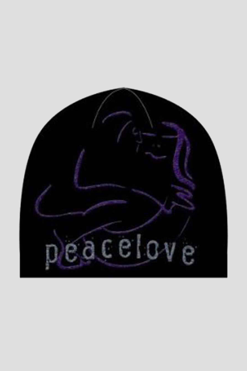 John Lennon Peace and Love Beanie Hat
