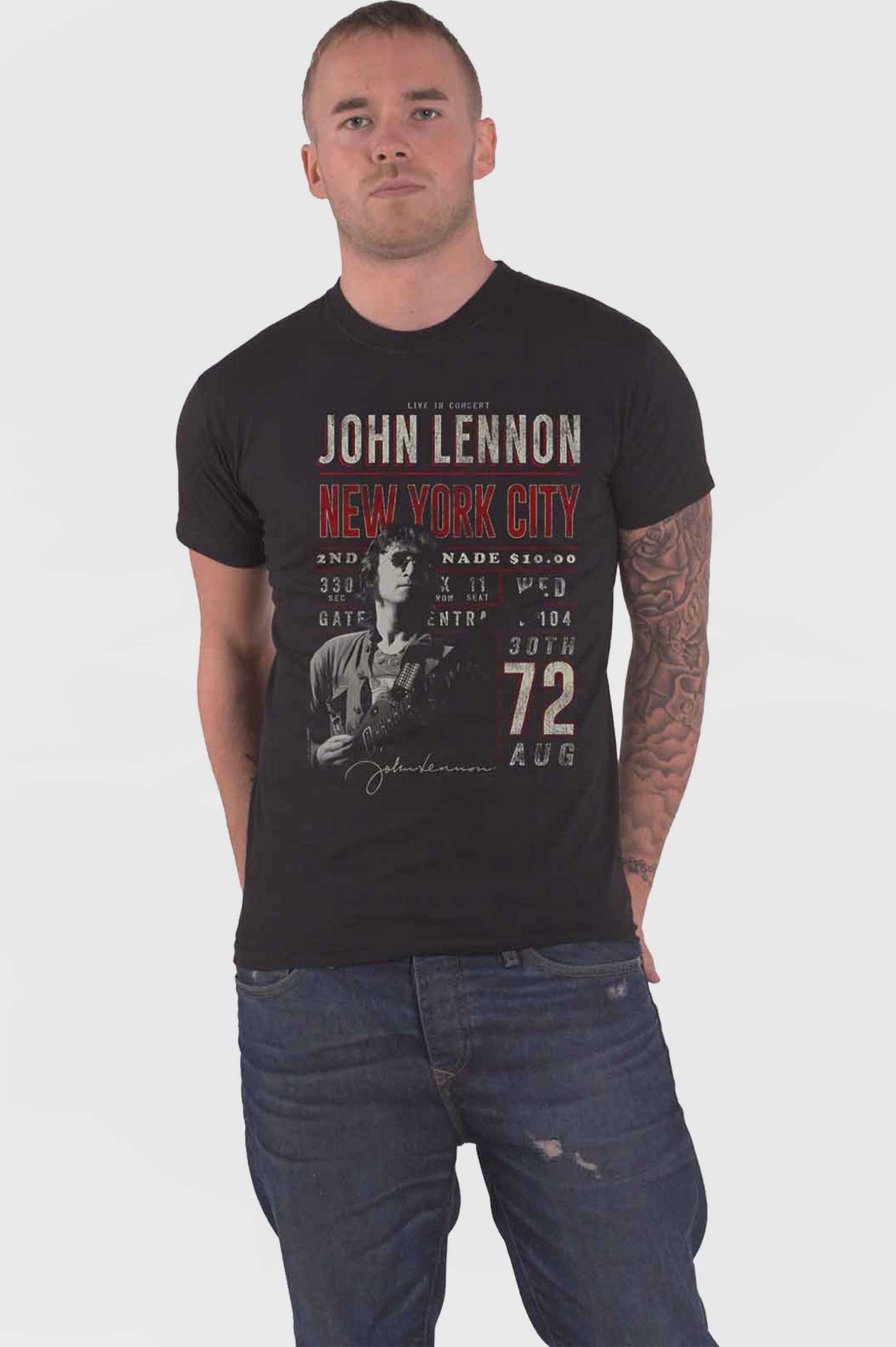 John Lennon NYC 72 T Shirt