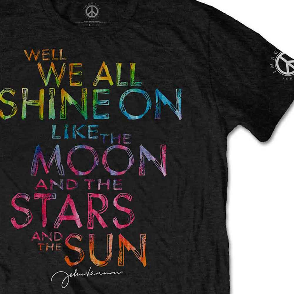 John Lennon We will All Shine On T Shirt