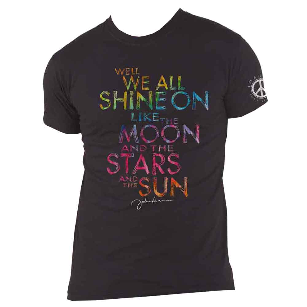 John Lennon We will All Shine On T Shirt