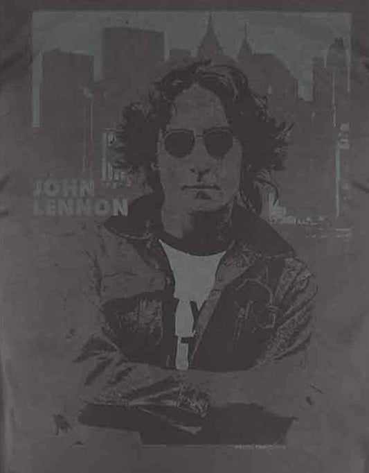 John Lennon Denim Skyline T Shirt