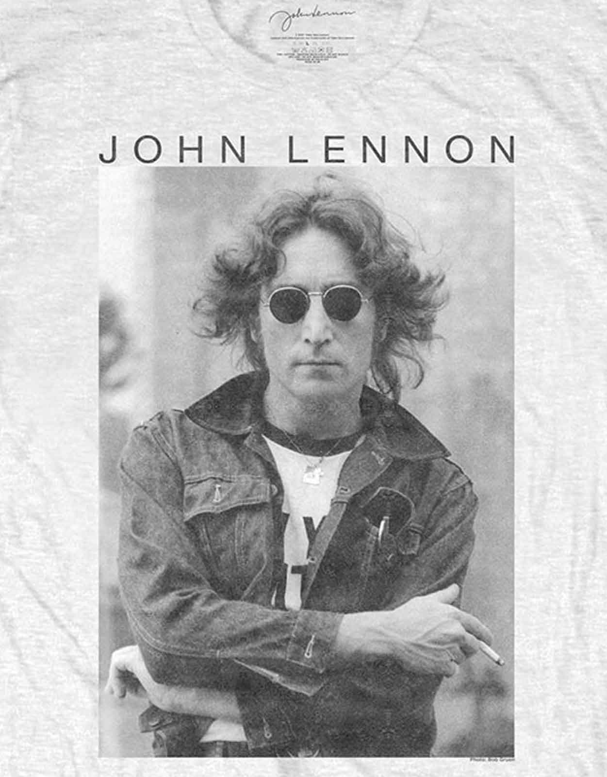 John Lennon Windswept Portrait Tee
